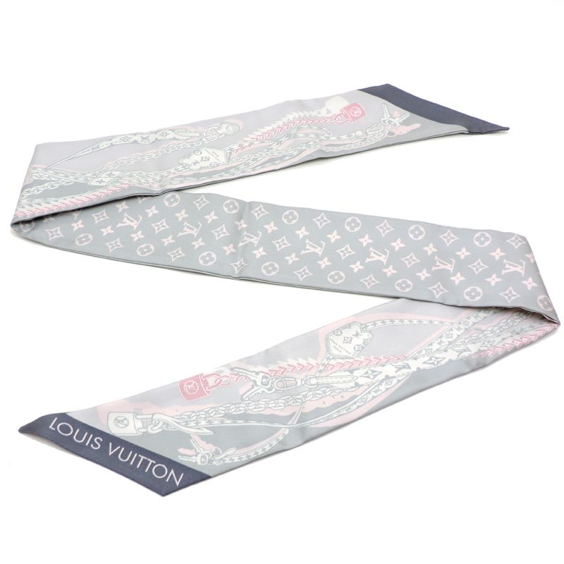 Louis Vuitton Scarf Gray — view 5