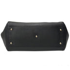 Gucci Tote Leather Black GG Soho Cellarius Fringe Tassel — view 4