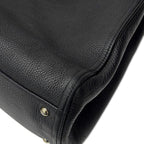 Gucci Tote Leather Black GG Soho Cellarius Fringe Tassel — view 8