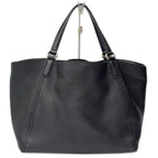 Gucci Tote Leather Black GG Soho Cellarius Fringe Tassel — view 2