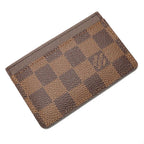 Louis Vuitton Damier Ebene Card Holder Sample — view 3