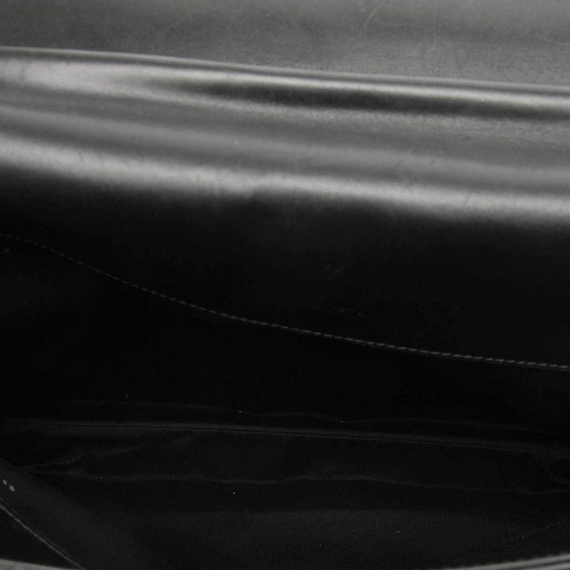 Bottega Veneta Intrecciato Business Briefcase Black Leather 1 — view 4
