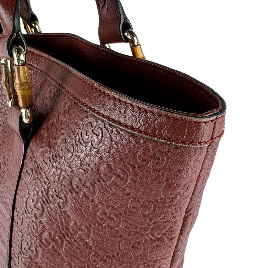 Gucci Tote Guccissima Brown — view 7
