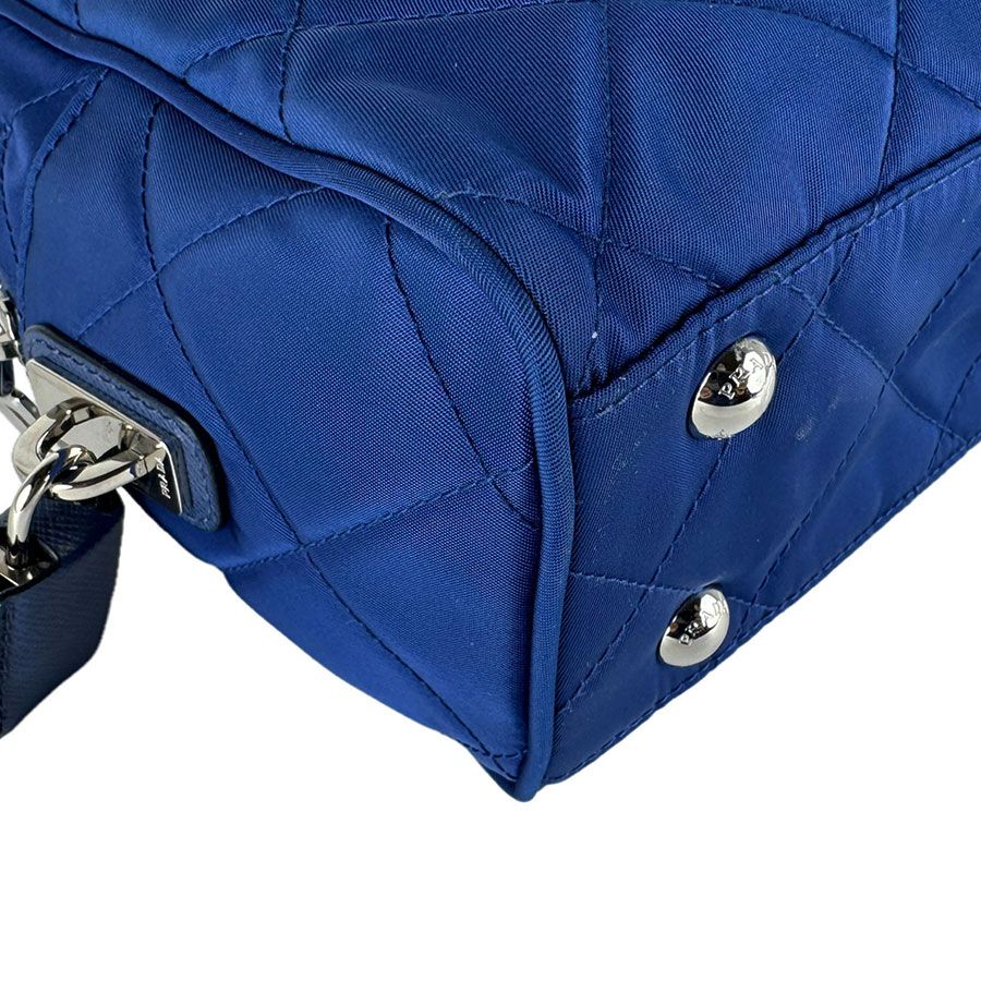 Prada Shoulder Bag Blue — view 8