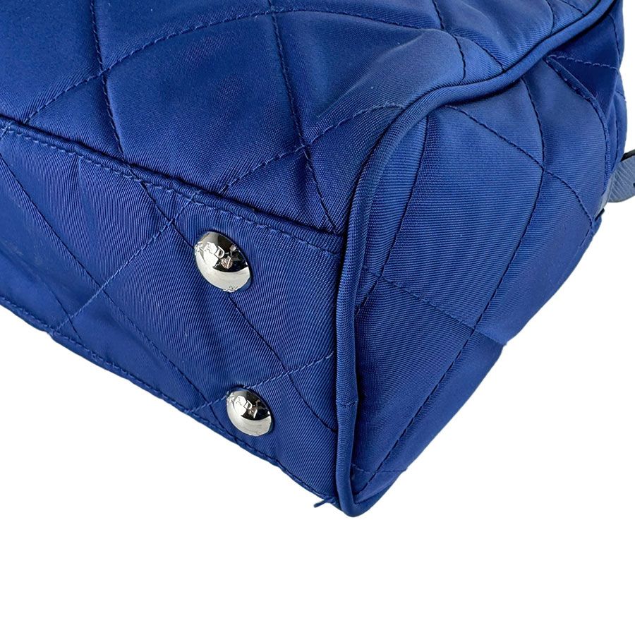 Prada Shoulder Bag Blue — view 9