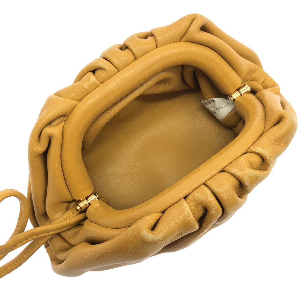 Bottega Veneta the Pouch Coin Purse Case Yellow — view 4