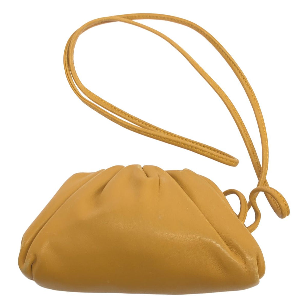 Bottega Veneta the Pouch Coin Purse Case Yellow — view 2