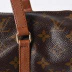 Louis Vuitton Papillon 30 Handbag Monogram Leather Brown Gold 4 — view 5