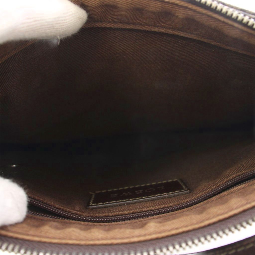 Loewe Pockets Shoulder Bag All Over Pattern Brown — view 6