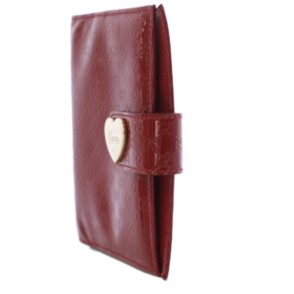 Gucci Guccissima Agenda Notebook Case Patent Leather — view 2