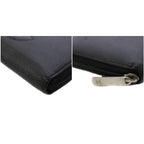 Chanel Wallet Caviar Leather CC Logo Zip Around Black — view 9
