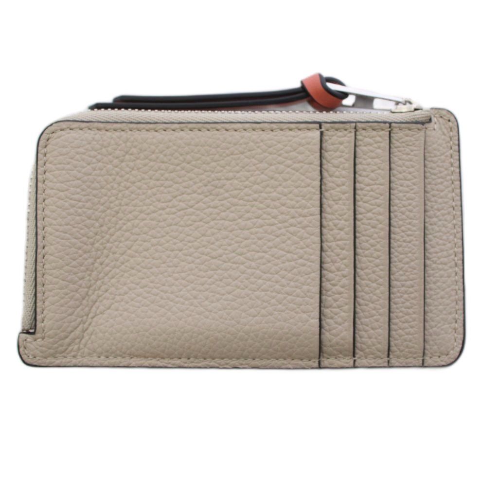 Loewe Coin Case Card Fragment Leather Beige — view 3