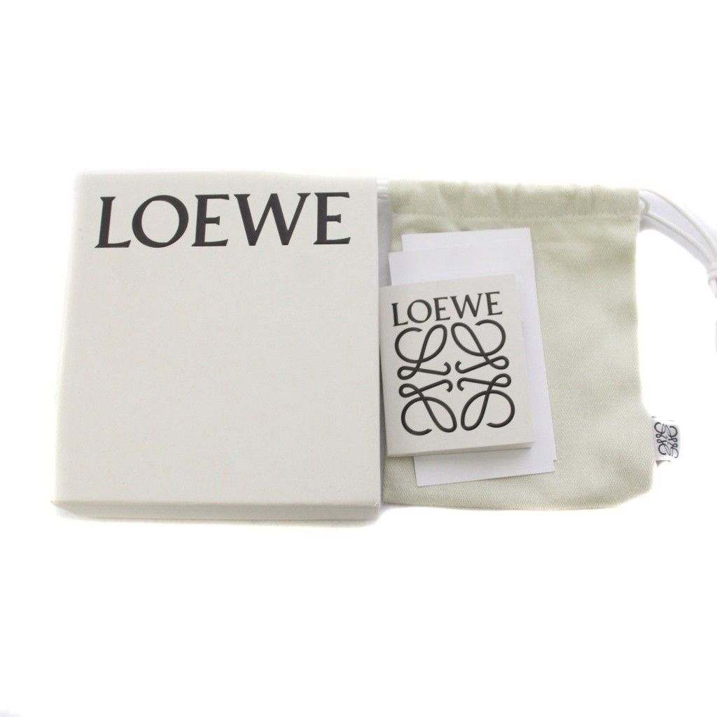 Loewe Coin Case Card Fragment Leather Beige — view 6