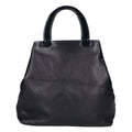 Prada Nappa Plastic Handle Leather Handbag
