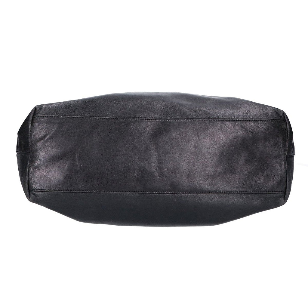 Prada Nappa Plastic Handle Leather Handbag — view 5