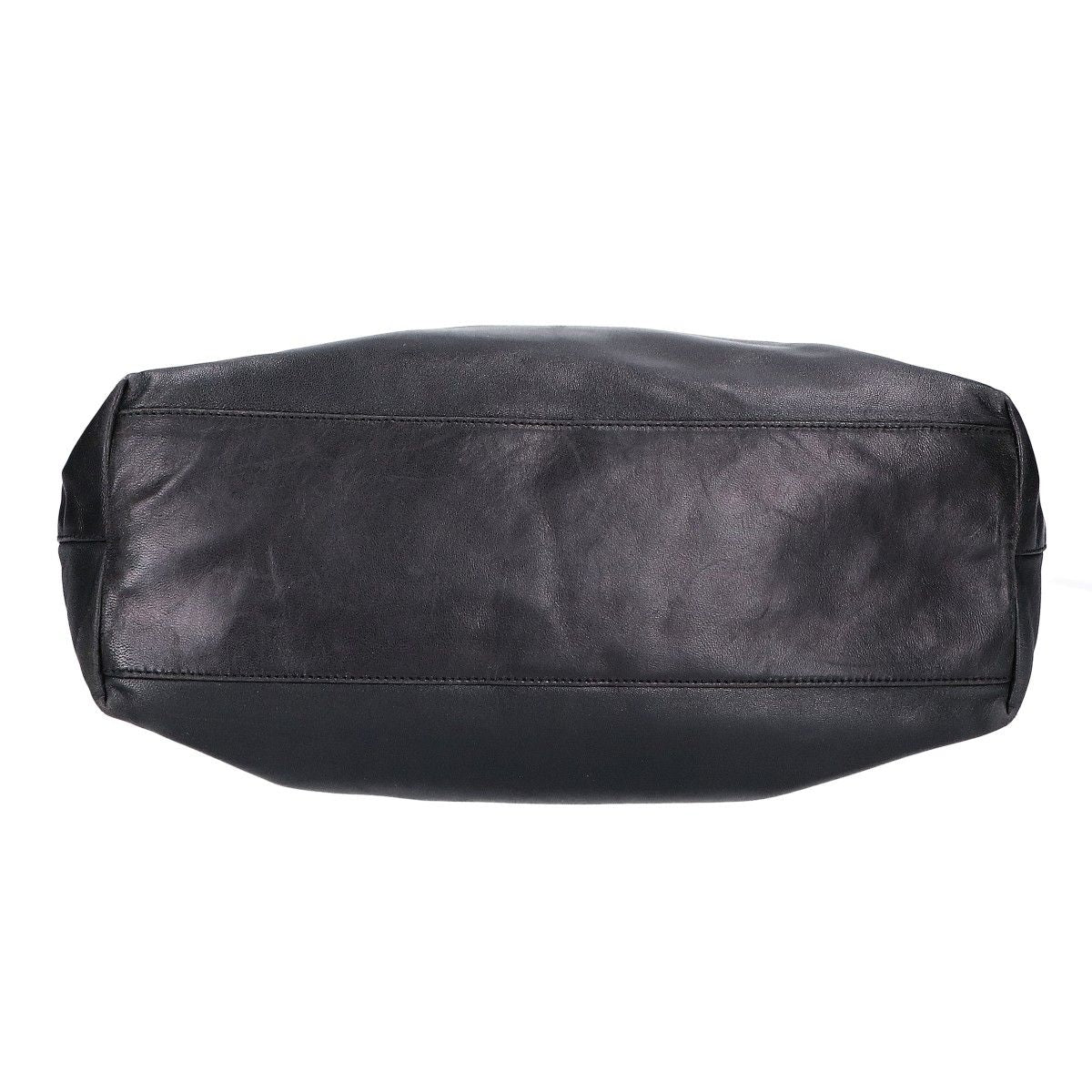 Prada Nappa Plastic Handle Leather Handbag — view 5