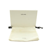 Celine Wallet Zip Around Coin Purse Leather Beige — view 8