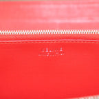 Celine Wallet Zip Around Coin Purse Leather Beige — view 3