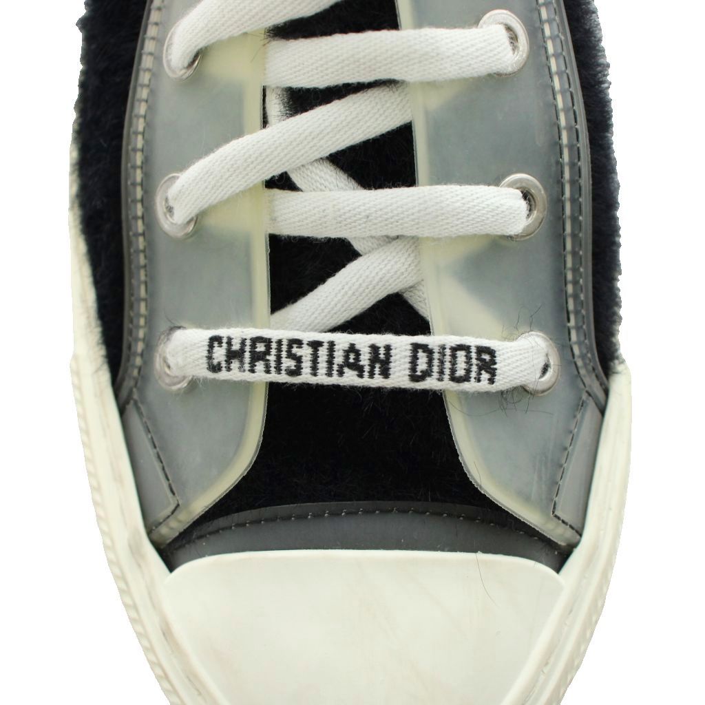 Dior Walk'n' Fabric High Cut Sneakers 35.5 Black — view 4