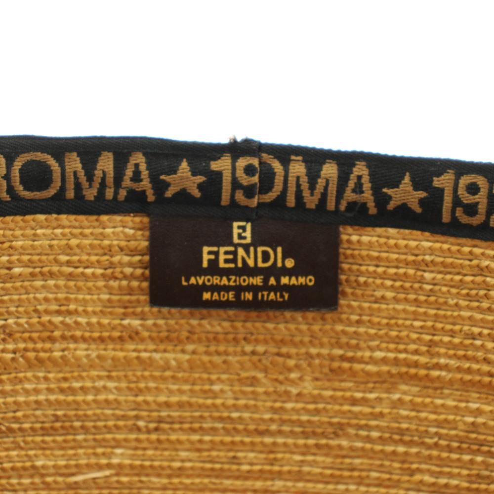 Fendi Basket Tote Logo Beige Black — view 3