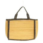 Fendi Basket Tote Logo Beige Black — view 2