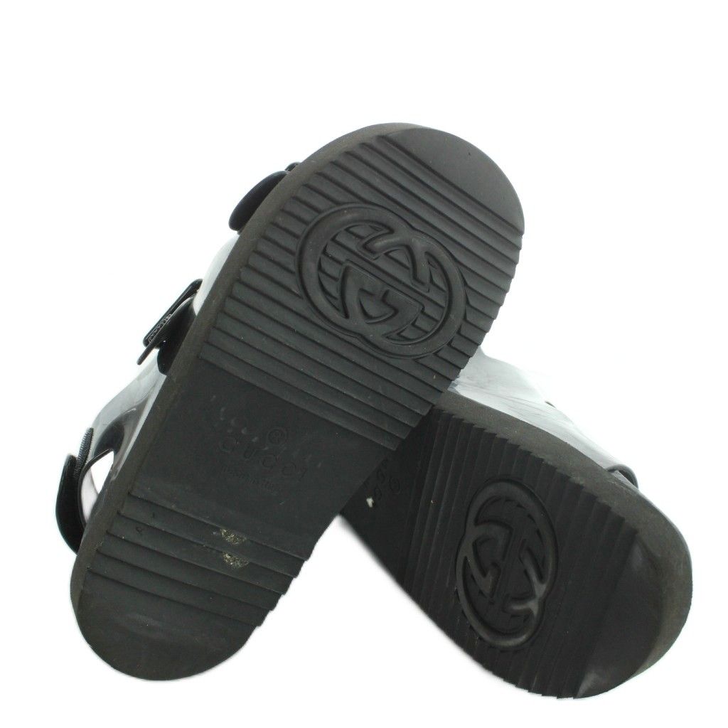 Gucci Mini Double Sandals 35 Black — view 5