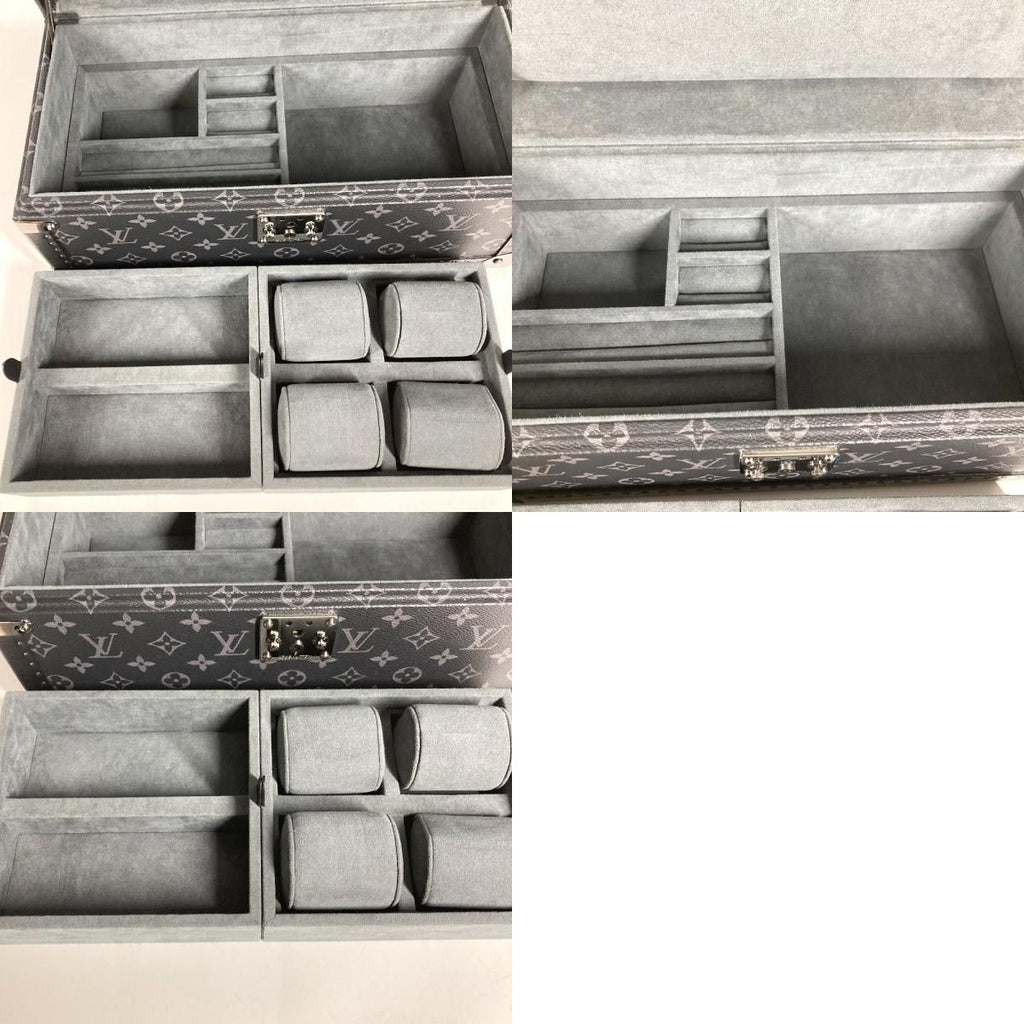 Louis Vuitton Trunk Coffret Monogram Eclipse Canvas Black — view 9