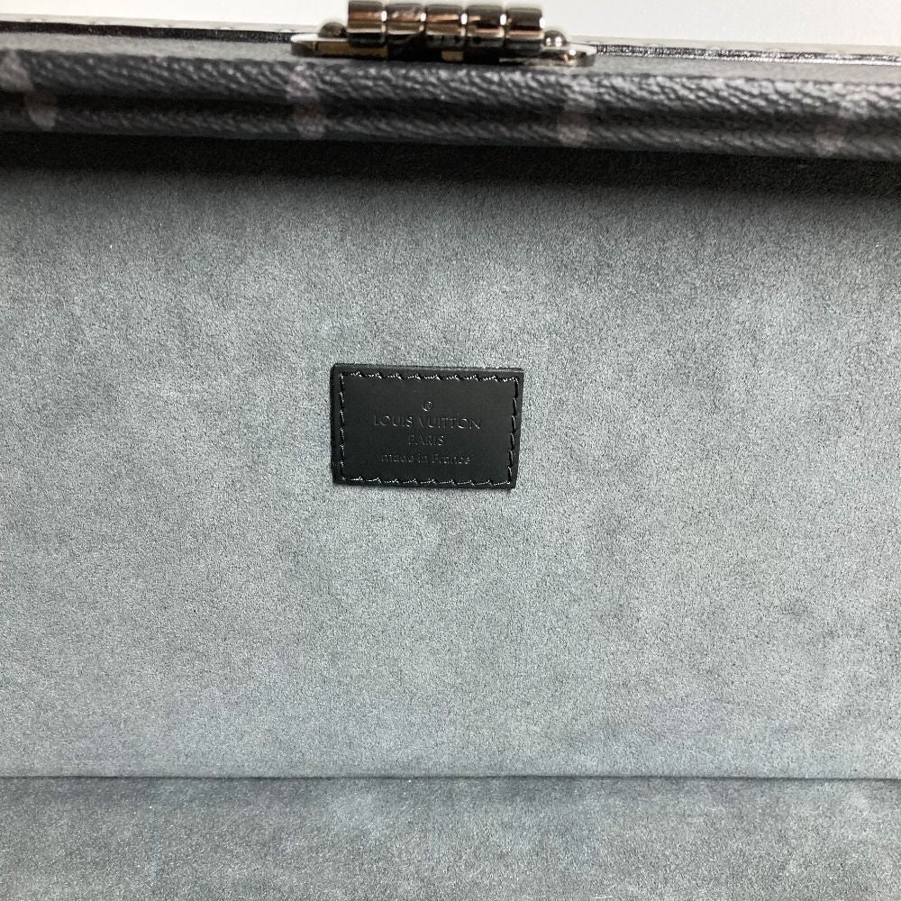 Louis Vuitton Trunk Coffret Monogram Eclipse Canvas Black — view 8