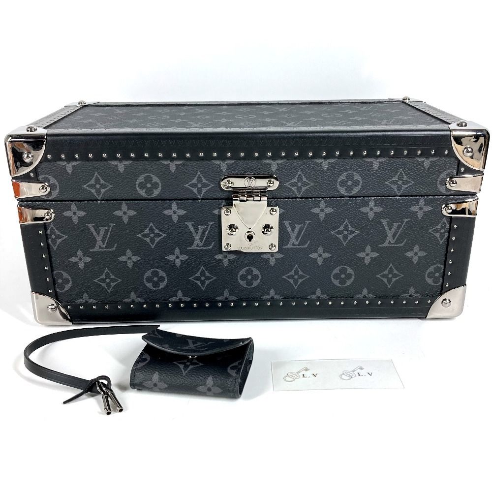 Louis Vuitton Trunk Coffret Monogram Eclipse Canvas Black — view 2
