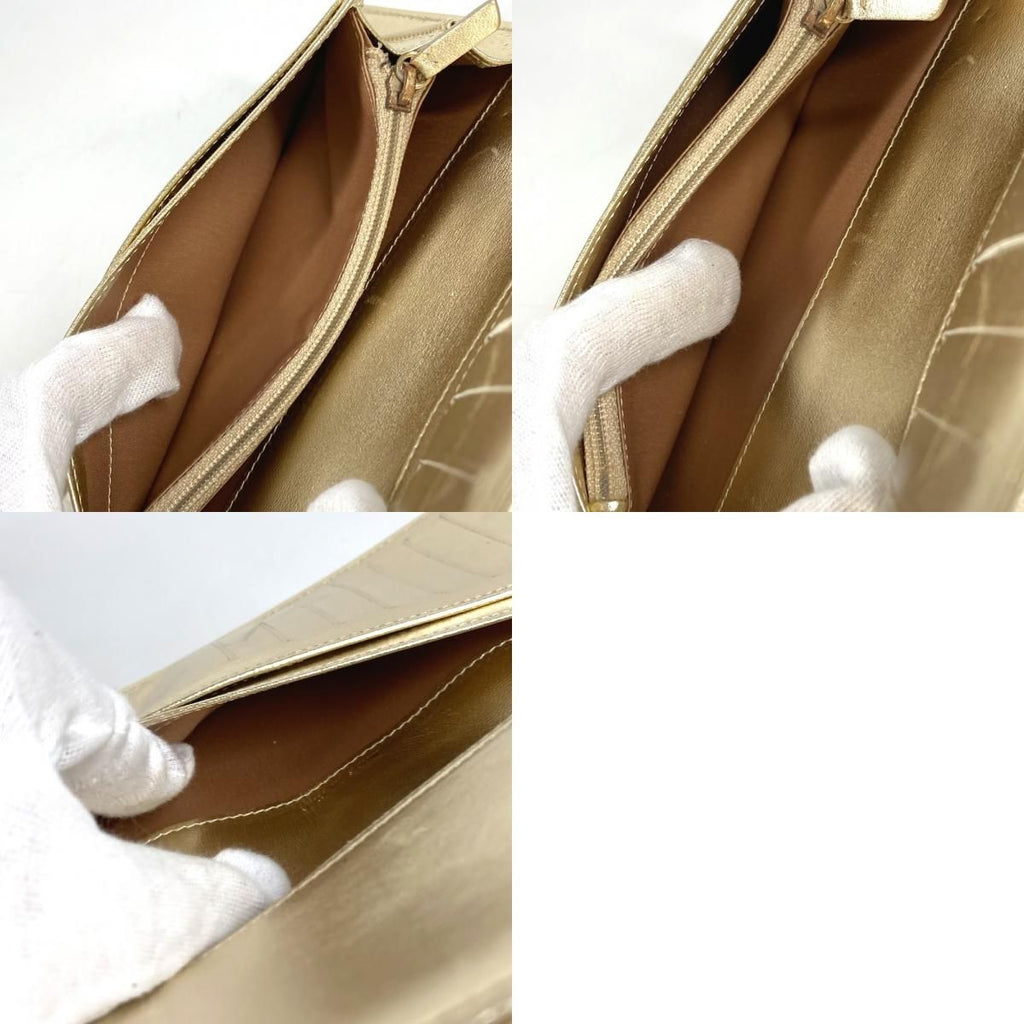 Chanel Wallet Icon Leather Gold — view 9