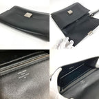 Louis Vuitton Second Bag Selenga Taiga Leather Ardoise Black — view 8