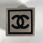 Chanel Ring Logo CC Metal Silver — view 6