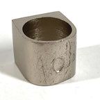 Chanel Ring Logo CC Metal Silver — view 7