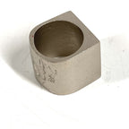 Chanel Ring Logo CC Metal Silver — view 3