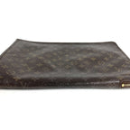 Louis Vuitton Clutch Poche Document Monogram Canvas Brown — view 5