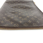 Louis Vuitton Clutch Poche Document Monogram Canvas Brown — view 7