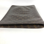 Louis Vuitton Clutch Poche Document Monogram Canvas Brown — view 3