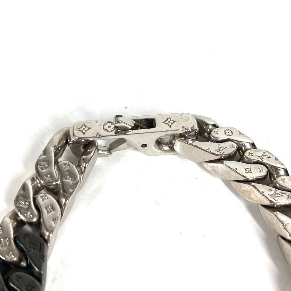 Louis Vuitton Bracelet LV Chain Links M Metal Silver — view 3