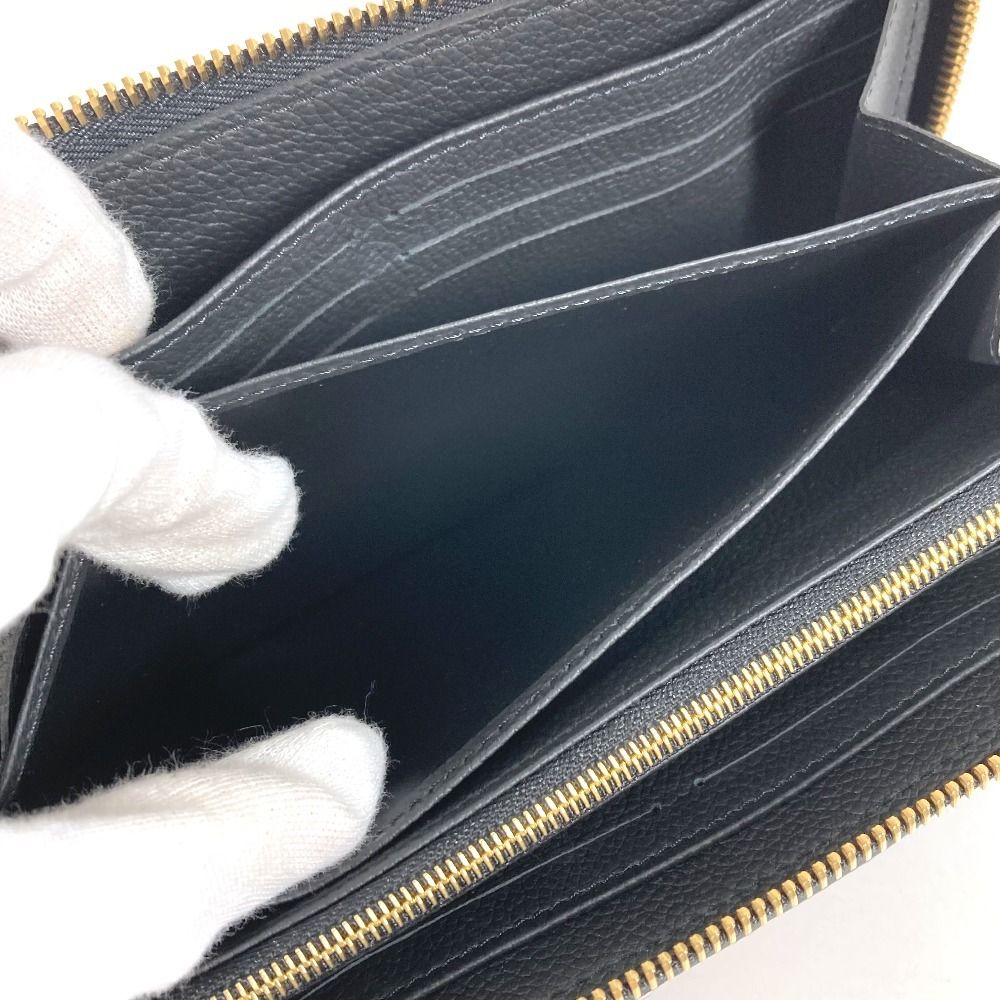 Louis Vuitton Wallet Zippy Monogram Empreinte Leather Black — view 7