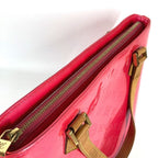 Louis Vuitton Handbag Houston Monogram Vernis Canvas Fuchsia Pink — view 4
