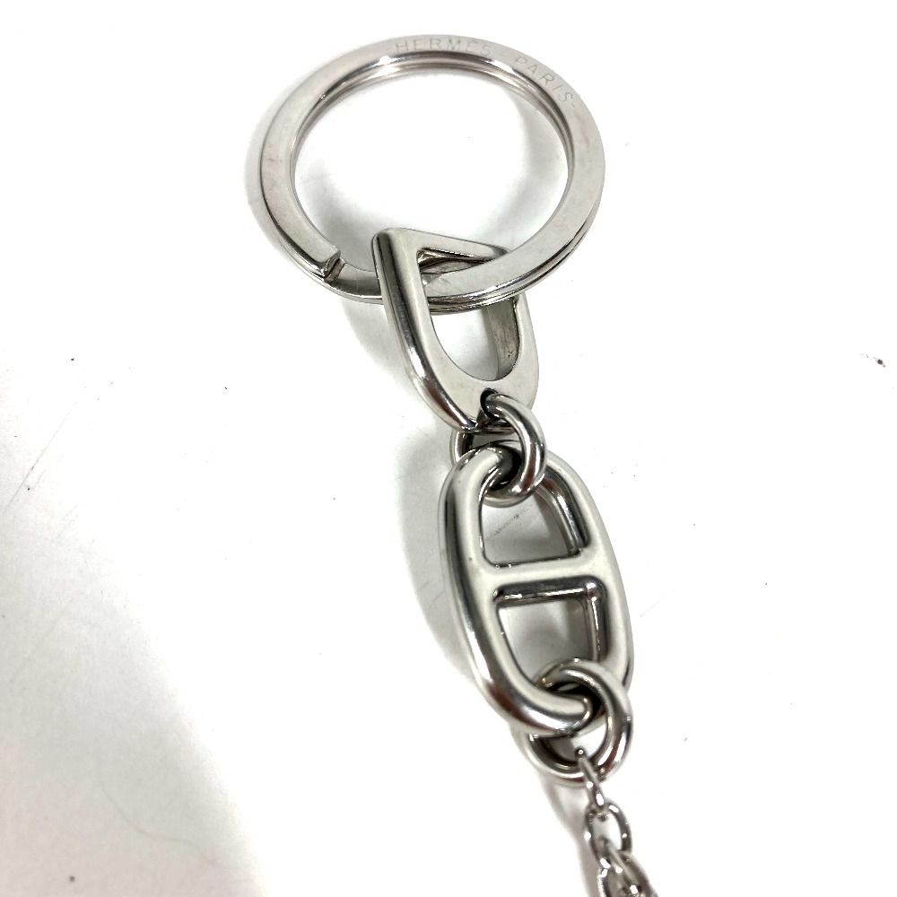 Hermes Key Holder Bon Voyage Metal Silver — view 6