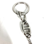 Hermes Key Holder Bon Voyage Metal Silver — view 6