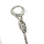 Hermes Key Holder Bon Voyage Metal Silver — view 2