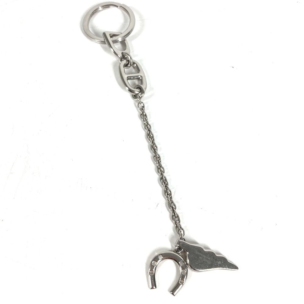 Hermes Key Holder Bon Voyage Metal Silver