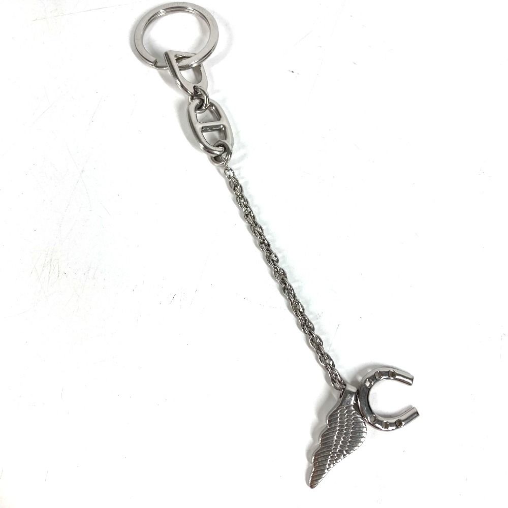 Hermes Key Holder Bon Voyage Metal Silver — view 3