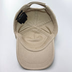 Prada Baseball Cap Beige Triangle Logo — view 7