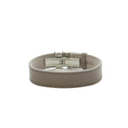 Louis Vuitton Luck Bracelet Leather Gray — view 2