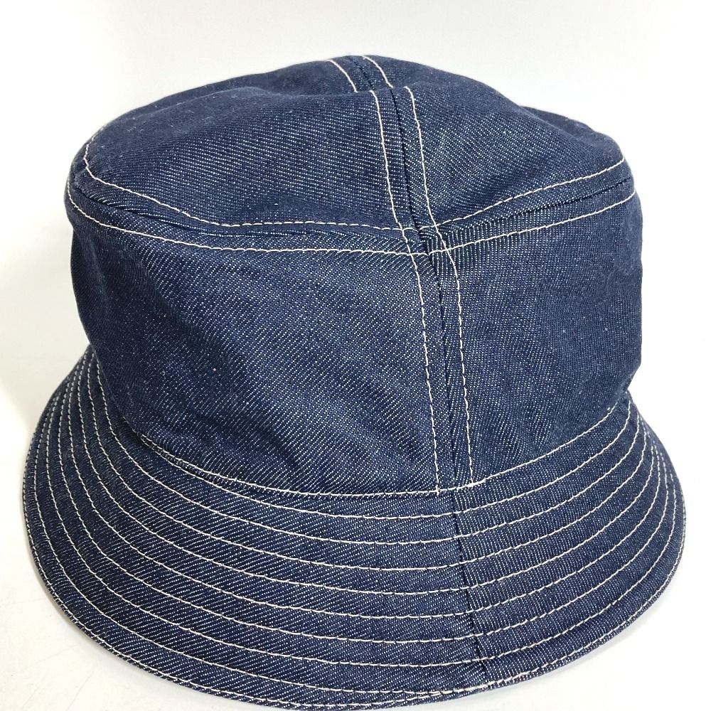 Fendi Hat Logo Cotton Blue — view 5