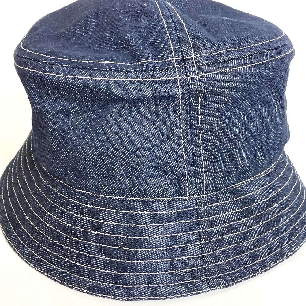 Fendi Hat Logo Cotton Blue — view 4
