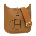 Hermes Bag Evelyne 3 23 Gold GD Taurillon Clemence